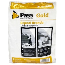 Pass Gold Kullanıma Hazır Şeffaf Kalın Naylon Branda 4 x 3 12 M²