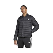 Black Adidas Erkek Günlük Mont Helionic Lite J Jj1198 Siyah