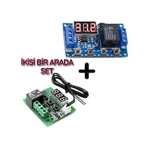 2'li Set Kuluçka Makinesi Termostadı .kulauçka Zaman  Modülü