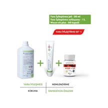 Actolind Yara Solüsyonu 1 L + Yara Jeli 50 ML + Woun-Vit Plus 60 Kapsül