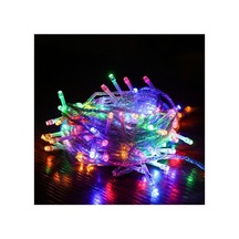 Kuzey 10 Metre 100 Led Renkli Led Işık Yılbaşı Ağacı Işığı 220 Volt Renkli Işık Noel Yılbaşı Işıkları Diğer