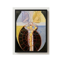 Hilma Af Klint Us Serisi No.1 Çerçevesiz Poster 30x42 Cm A3 Tablo Soyut Sanat Duvar Dekoru