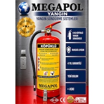 6 Kg Marin Tekne Sertifikalı Köpüklü Yangın Söndürme Cihazı, Yangın Söndürme Tüpü, Yangın Söndürücü, Yangın Söndürme Cihazları