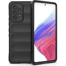 Samsung Galaxy  Uyumlu,  A53 5g Kılıf Optimum Silikon - Siyah