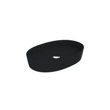 Creavit LP160 Loop Oval Çanak Lavabo Mat Siyah 40 x 60 CM