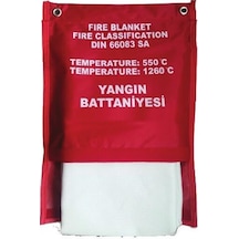 Yangın Battaniyesi 1x1,5 Metre