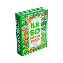 Diytoy. İlk 50 Meyve. Sebze. Zeka Kartları. Eğitici Kartlar