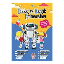 Dikkat Ve Mantık Bulmacaları Lacivert Kitap