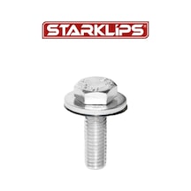 Civata Oynar Pullu M6x20x16mm 25 Adet