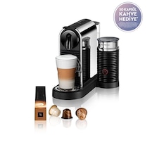 Nespresso D145 Citiz Platinum Kapsül Kahve Makinesi ve Süt Köpürtücü