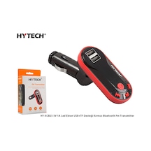 Hytech Hy-xcb25 5v-1a Led Ekranlı Fm Transmıtter Usbli