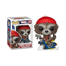 Funko Pop Marvel Rocket Holiday Figürü