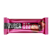 Züber Çilekli Hi Protein Bar 45 G - 8 Adet Tarı