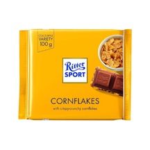 Ritter Sport Mısır Gevrekli Sütlü Çikolata 100 G 4'li Avantaj Paketi - 4 Adet Tarı