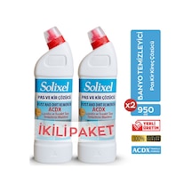 Güçlü Tuvalet Ve Lavabo Taşı Temizleyici 950 Ml X2 Pas, Kireç V
