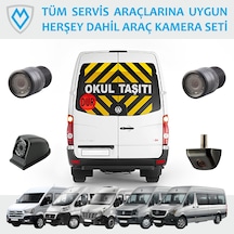 UNIQUE UQ-M7012M QDV Kayıtlı Kamera Sistemi ( Monitör+4 Kamera)