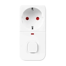 Isıya Duyarlı Devre Ve Akım Korumalı Duvar Tekli Anahtarlı Priz Fiş 16a/250v 750 0