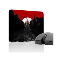 Wolfenstein Kaymaz Dikişli Kauçuk Oyuncu Mousepad V2 - 22x18 Gaming Mouse Pad Fare Altlığı