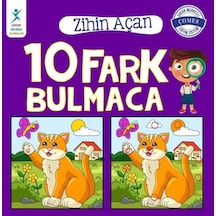 Zihin Açan 10 Fark Bulmaca- Çocuk Gelişimi Yayınları