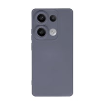 Herşeytrend Xiaomi Redmi Note 13 Pro 4g Kılıf Nano İçi Kadife Silikon - Gri Çok Renkli