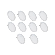 Cata Ct-5169 10 Adet 18W Slim Led Panel Armatür Alüminyum Kasa Beyaz
