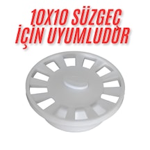 10x10 Süzgeç İçin Yuvarlak -oval -daire Gider Kapağı , Yer Sü