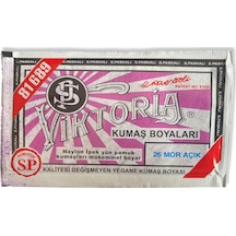 Viktoria Toz Kumaş Boyası - Mor Açık - N.26