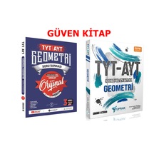 Orijinal Toprak Yayınları Tyt-ayt Geometri Soru Bankası Set