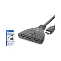 Hadron Hdx7870 Hdmı Switch 4k 60 Hz Hdr 3 In 1 Out - Siyah