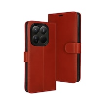 Newface - 742 - Xiaomi Mi 15t Trend S Plus Kapaklı Kılıf - Novapazr - - Kırmızı