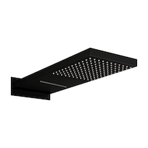 Fause Ankastre Panel Tepe Duş Başlığı Şelale Siyah KTD110-B Siyah