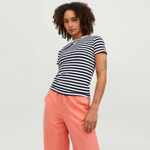 Jack & Jones Gigi Kadın Tişört 12249830-bw Çok Renkli
