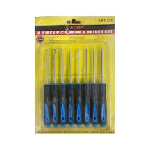 8 Li Kanca, Uç Ve Tornavida Seti Pick & Hook & Driver Set Smt-220