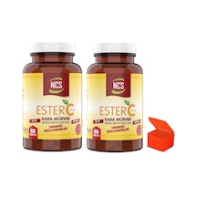 Ncs Ester C Vitamin 1000 MG Kara Mürver 120 Tablets+Hap Kutusu
