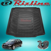 Skoda Süper B 3D Bagaj Havuzu Paspası 2008-2014 Arası Rizline N11.14064