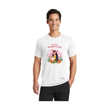 Anneler Günü My Mother's Day Beyaz Erkek Tshirt Beyaz