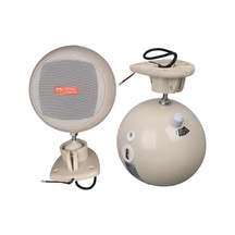 Hubrendy Sh Magicvoice Mv-12 7.5 Cm 20 Watt Komütatörlü Hat Trafolu Krem Beyazı Sütun Sarkık Hoparlö