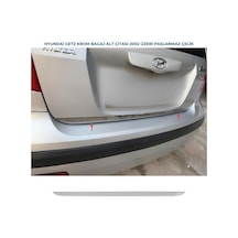Ebal Otomotiv Hyundai Getz Krom Bagaj Alt Çıtası 2002 Üzeri P. Çelik