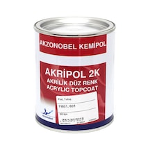 Akzonobel Akripol 2k Düz Renk -siyah-fı601. 601-1 Lt.