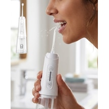 Kablosuz - 612 - Ağız Duşu 320 Ml Su Tanklı 4 Modlu 5 Başlıklı - Flzdgnkr - Temizlik Cihazı