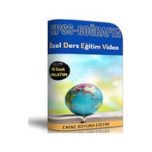 Kpss Coğrafya- Özel Ders Eğitim Videoları Ödev