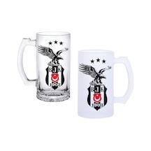 Beşiktaş Kartal Buzlu Ya Buzsuz Seçenekleriyle Bira Bardağı