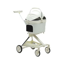 Eurodog Katlanabilir Köpek Arabası Beyaz 66x52x110 Cm