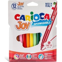 Carioca Joy Yıkanabilir Keçeli Kalem  12'Li