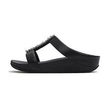 001 Black Terlik Kadın Diğer A2m-001 Fitflop Fıno Pearls And Crystal H-bar siyah