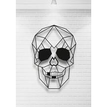 Kurukafa Skull Metal Duvar Dekoru