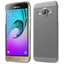 Samsung Galaxy J1 2016 J120 Loopee Point Sert Arka Kapak Gri