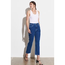 Wrangler Wild West Fit Yüksek Bel Düz Paça Esnek Jean Kot Pantolon W2H2JH43G