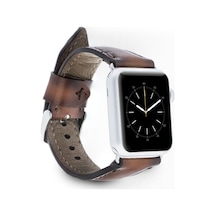 Bouletta Apple Watch Uyumlu Deri Kordon 42-44-45mm Sm26 Kahve