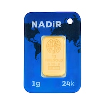 Nadir 24 Ayar Külçe Altın 1 G